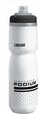 Camelbak Podium Chill 24 oz Water Bottle White/Black