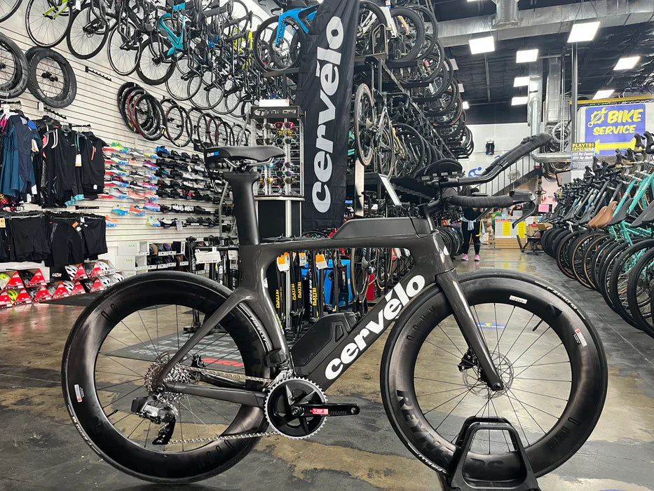 Cervelo P-Series SRAM Rival eTap AXS 2X w/Powermeter Reynolds AR80 Wheels - 2024