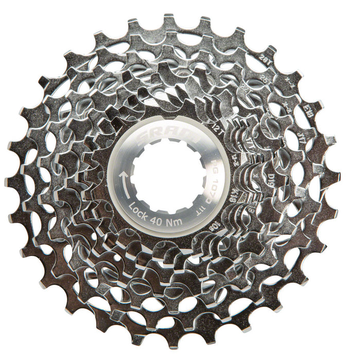 SRAM PG-1070 10-Speed 11-28t Silver Cassette