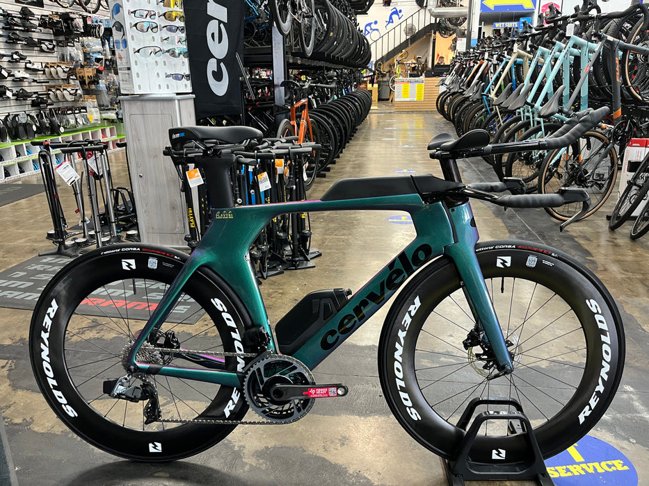 Cervelo P5 SRAM Red eTap AXS 12 Speed w/ Reynolds AR80 Wheels