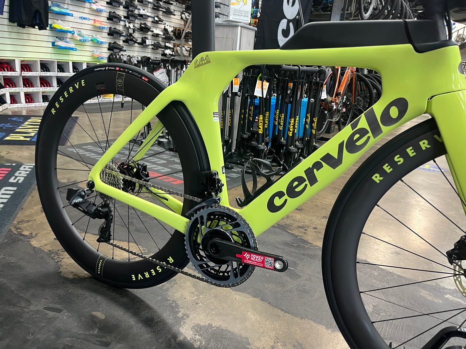 Cervelo P-Series SRAM Red eTap AXS w/Reserve Wheels 52|63 - Paris Green