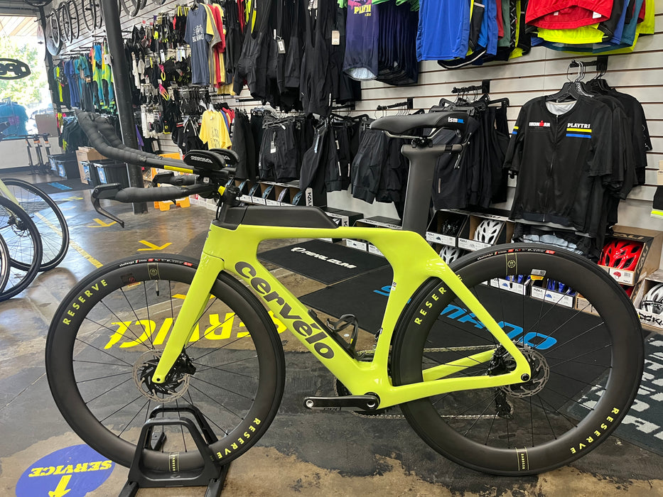 Cervelo P-Series SRAM Red eTap AXS w/Reserve Wheels 52|63 - Paris Green
