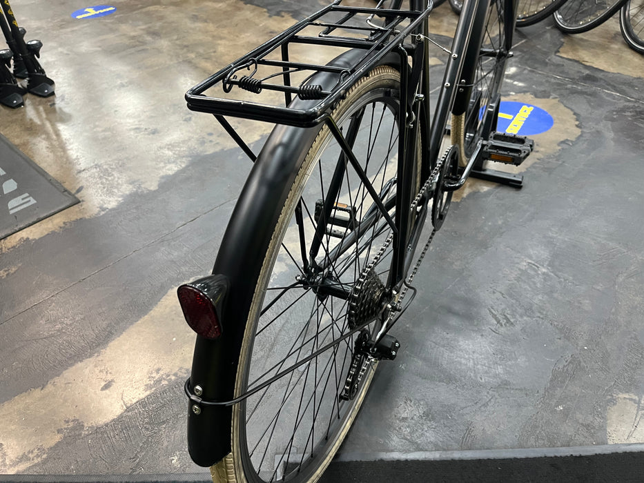 Retrospec Beaumont 7-Speed City Bike Shimano Tourney - Matte Black DEMO