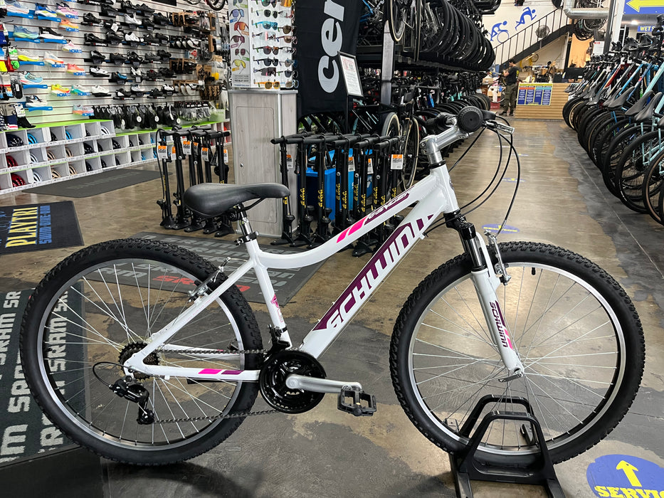 Schwinn Ranger Women's 26" Mountain Bike - White/Purple/Pink USED