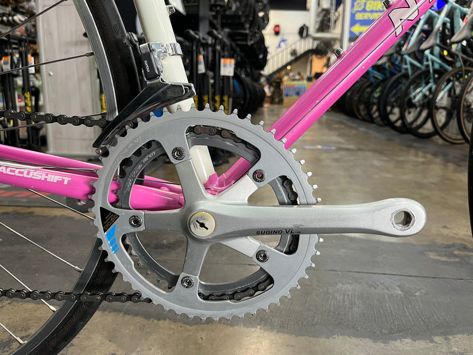 Nishiki Prestige Vintage Road Bike - Pink/White USED