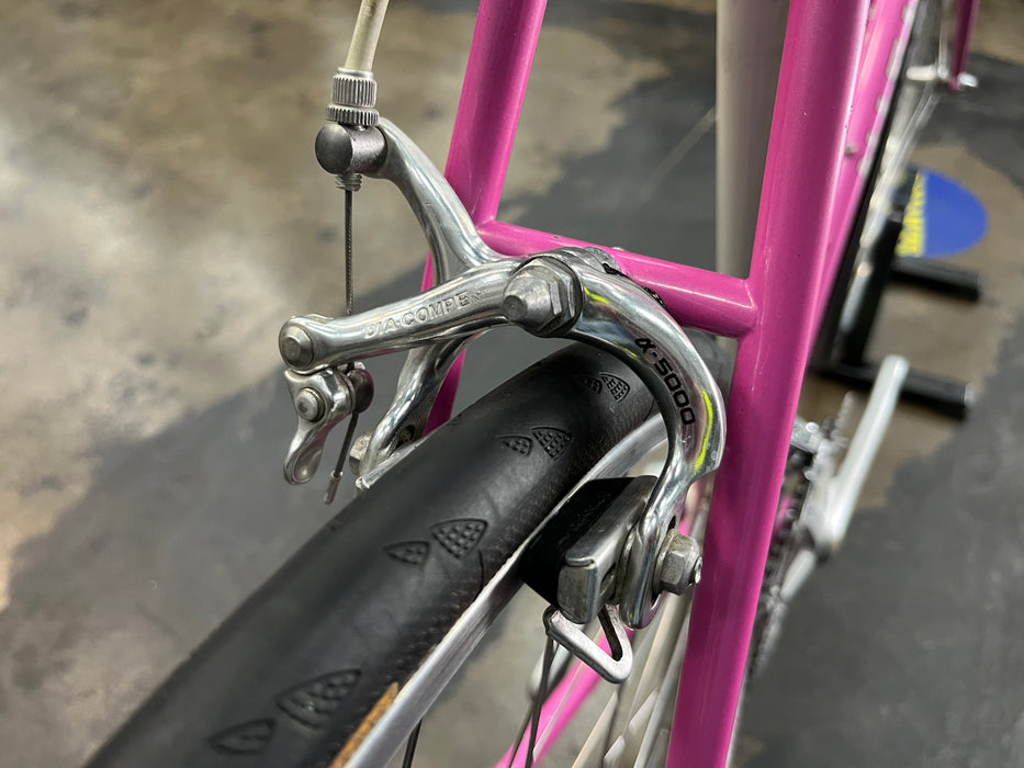 Nishiki Prestige Vintage Road Bike - Pink/White USED