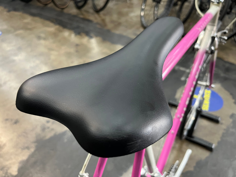 Nishiki Prestige Vintage Road Bike - Pink/White USED