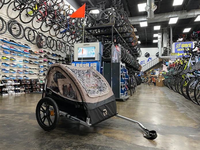 Retrospec Rover Kids' Bike Trailer - Single/Double