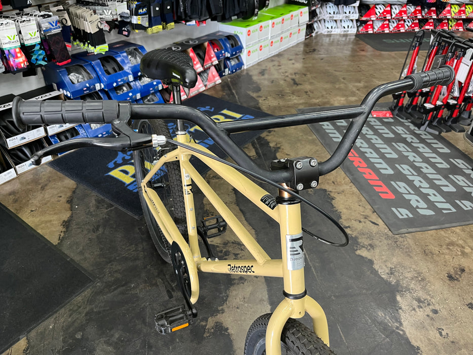 Retrospec Sully Klunker-Style Single-Speed Bike - Desert Sand 2022 DEMO