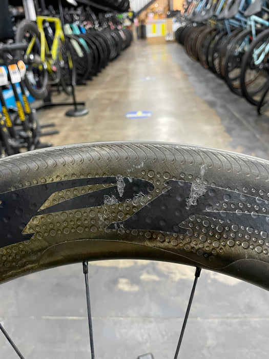 Zipp 808 Firecrest Carbon Clincher Front - USED