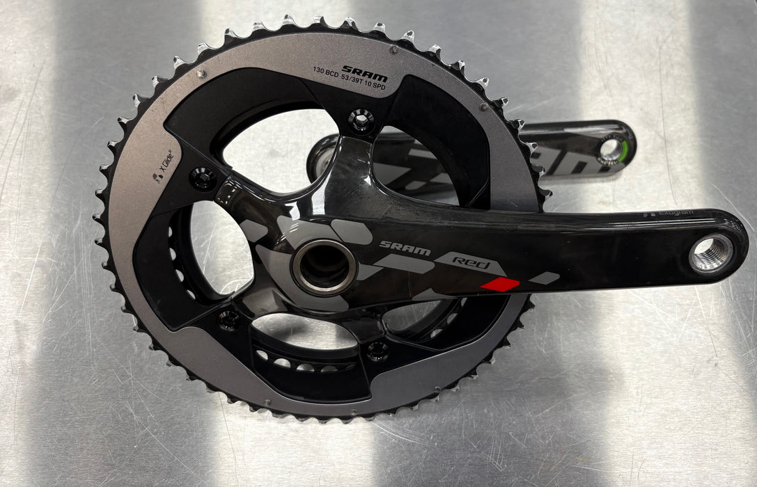 SRAM Red FC-RED-B1 10-Speed GXP Crankset 172.5 53/39T USED