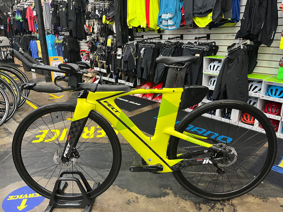 Felt IA Advanced Shimano Ultegra 11 Speed - Chartreuse Geo 2023