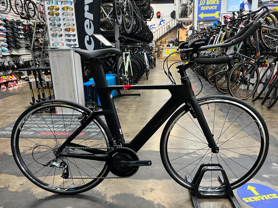 Argon 18 E-117 Tri SRAM Force 22 - Black/Black 2023 DEMO
