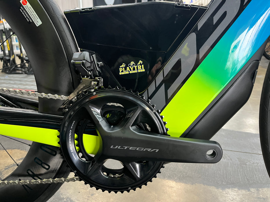 Cervelo P3X Shimano Ultegra Di2 12 Speed - Reynolds AR80 Wheels - Rivera/Fluoro/Black 2021