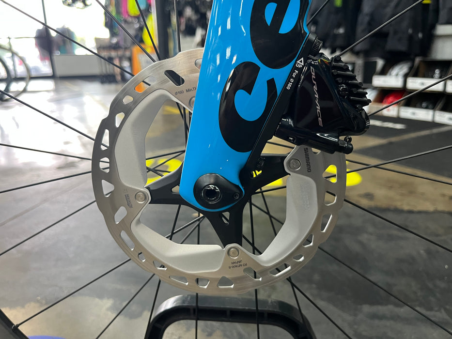 Cervelo P3X Shimano Ultegra Di2 12 Speed - Reynolds AR80 Wheels - Rivera/Fluoro/Black 2021