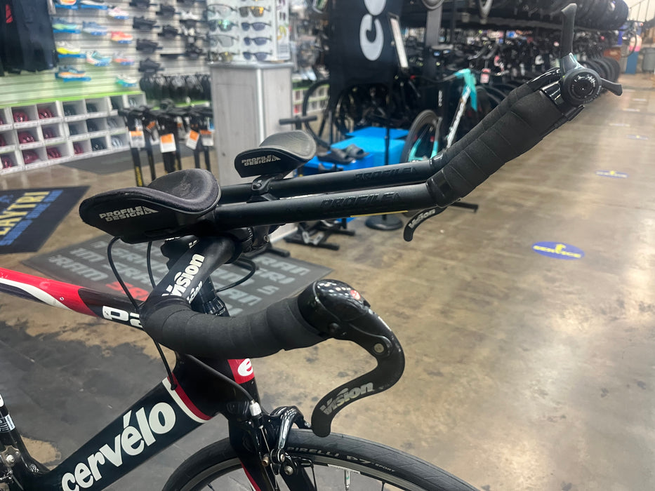Cervelo P2 Shimano Ultegra 11 Speed - Black/Red 2012 DEMO