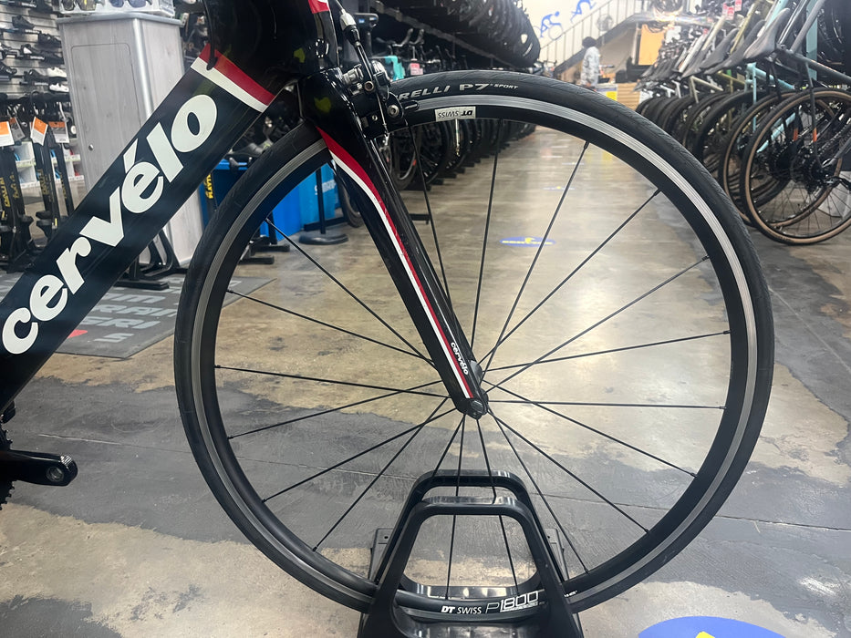 Cervelo P2 Shimano Ultegra 11 Speed - Black/Red 2012 DEMO