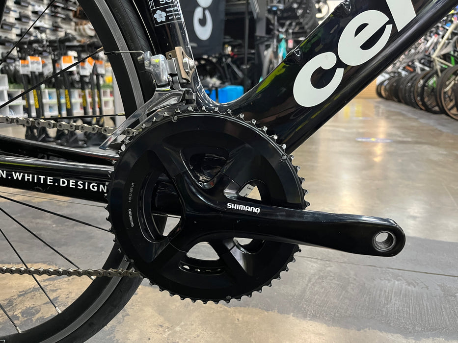 Cervelo P2 Shimano Ultegra 11 Speed - Black/Red 2012 DEMO