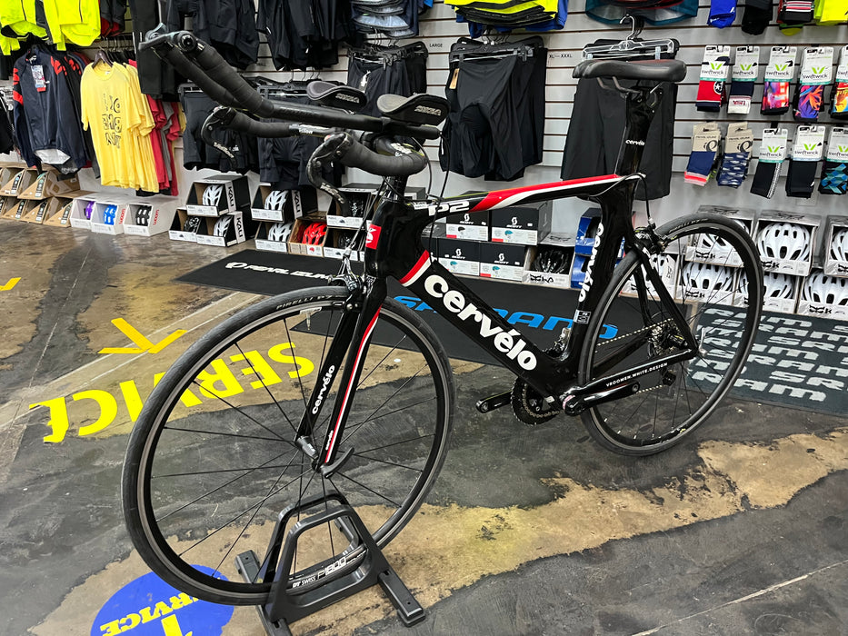Cervelo P2 Shimano Ultegra 11 Speed - Black/Red 2012 DEMO