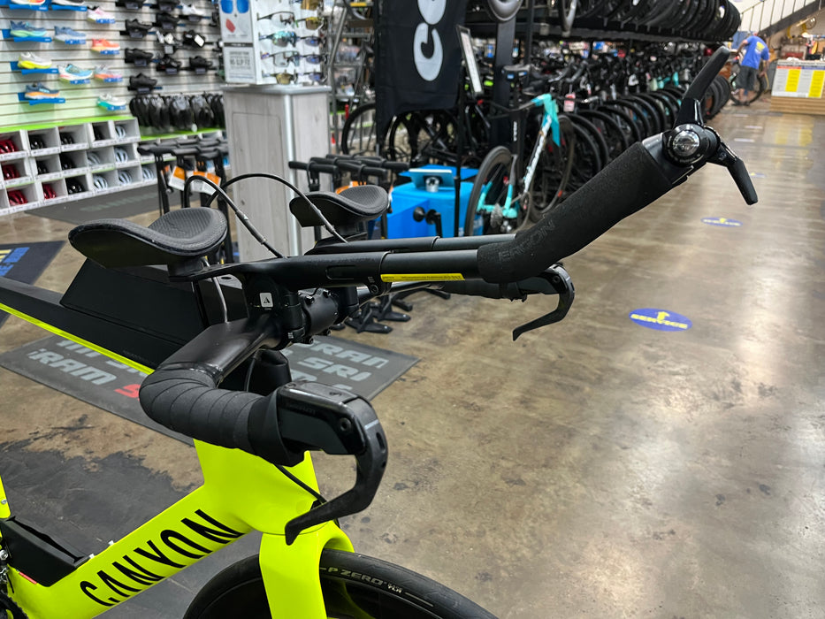 Canyon Speedmax CF 7 Disc Shimano 105 11 Speed - Hi-Viz Yellow 2021 USED
