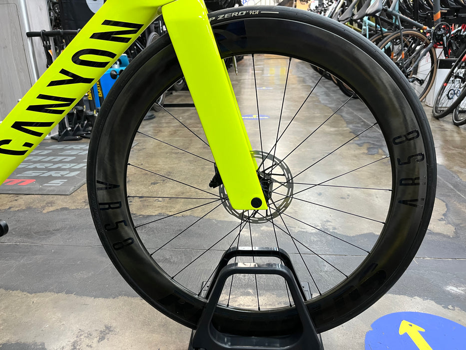 Canyon Speedmax CF 7 Disc Shimano 105 11 Speed - Hi-Viz Yellow 2021 USED
