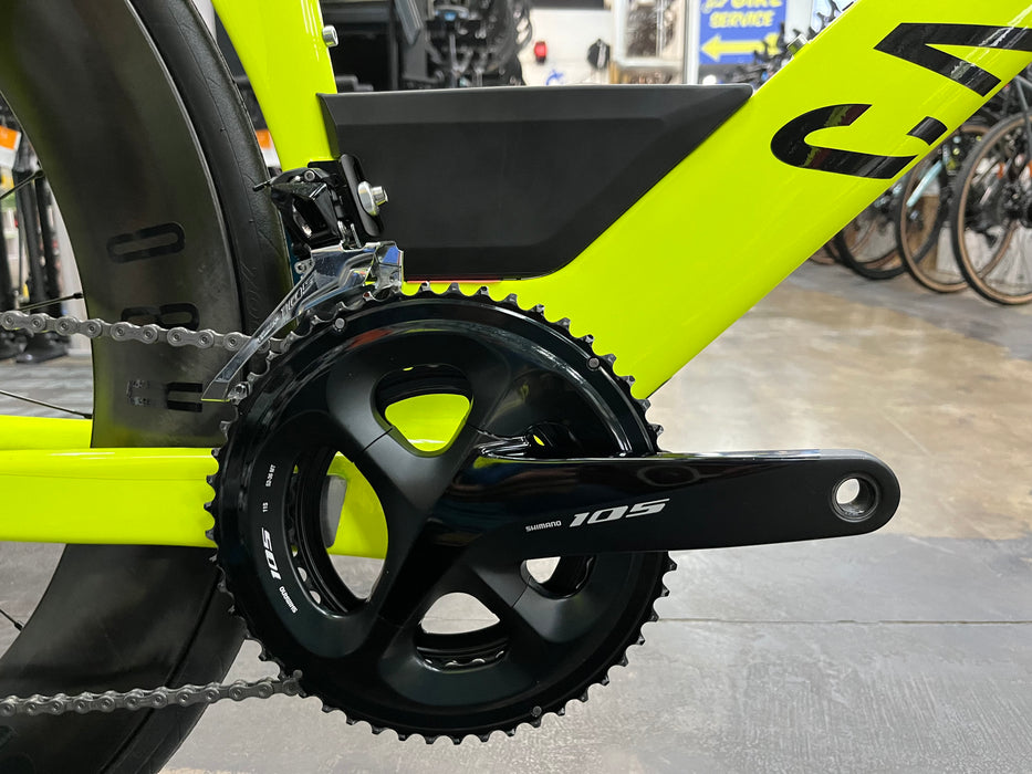Canyon Speedmax CF 7 Disc Shimano 105 11 Speed - Hi-Viz Yellow 2021 USED