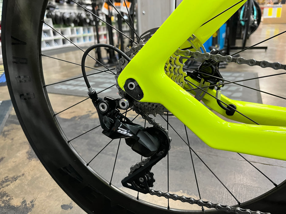 Canyon Speedmax CF 7 Disc Shimano 105 11 Speed - Hi-Viz Yellow 2021 USED