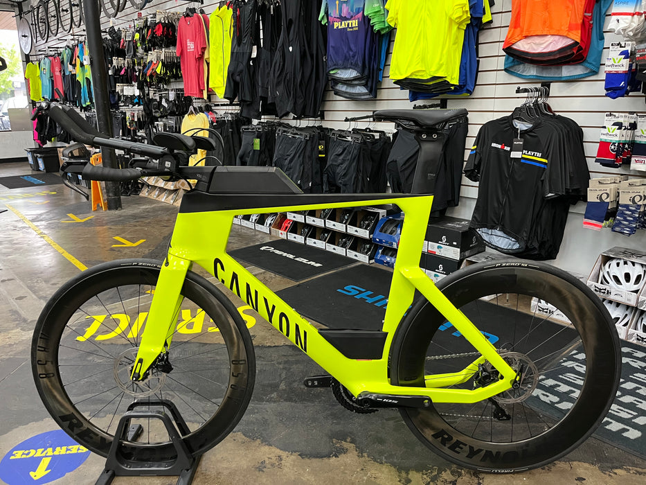 Canyon Speedmax CF 7 Disc Shimano 105 11 Speed - Hi-Viz Yellow 2021 USED
