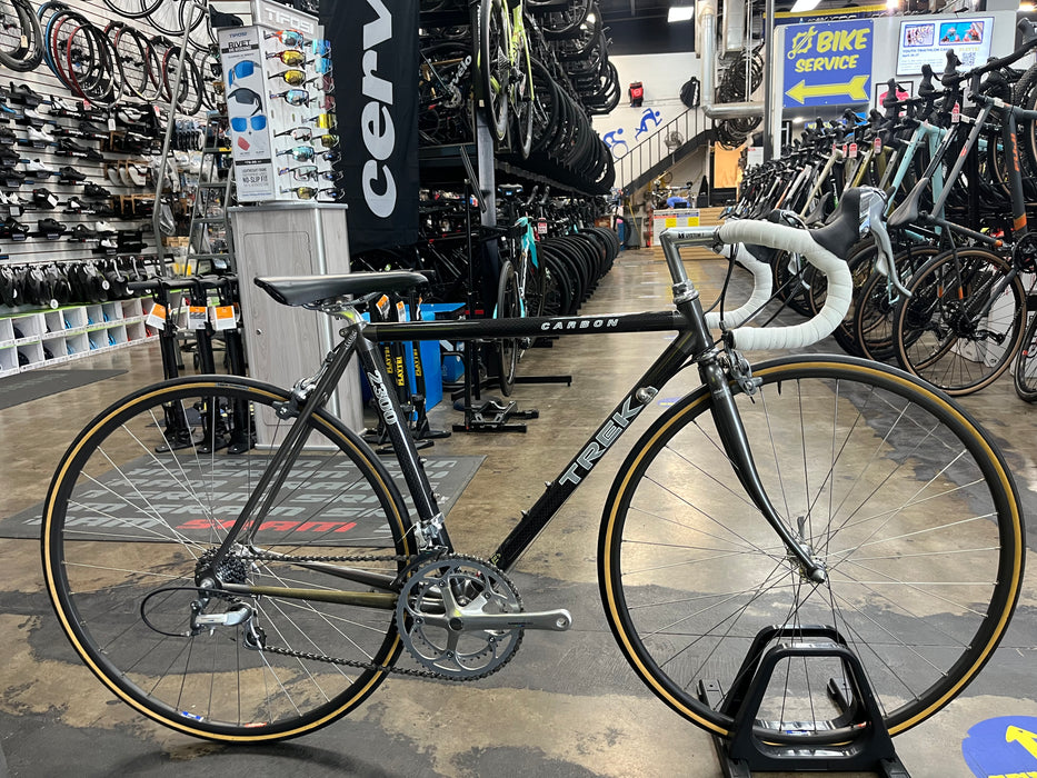Trek 2300 Carbon Road Bike Shimano 600 2x8 - Carbon 1992 USED