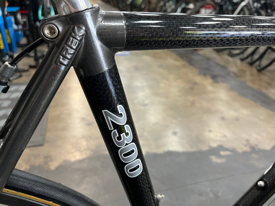 Trek 2300 Carbon Road Bike Shimano 600 2x8 - Carbon 1992 USED