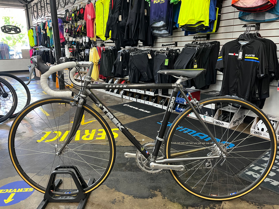 Trek 2300 Carbon Road Bike Shimano 600 2x8 - Carbon 1992 USED
