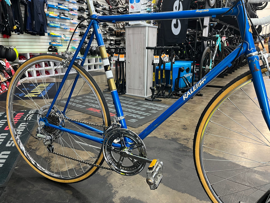 Raleigh Rapide Suntour 2x5 - Blue Vintage USED