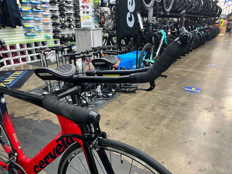 Cervelo P3 Shimano Ultegra/105 11 Speed - Red/Black/Blue