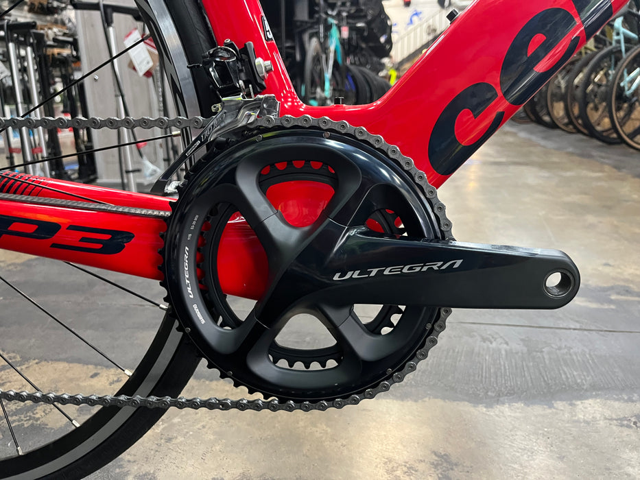 Cervelo P3 Shimano Ultegra/105 11 Speed - Red/Black/Blue