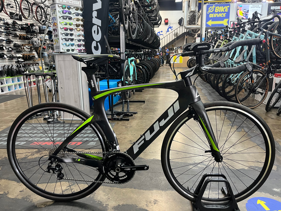 Fuji Norcom Straight 2.5 Shimano 105 11 Speed - Carbon/Green 2015 NEW