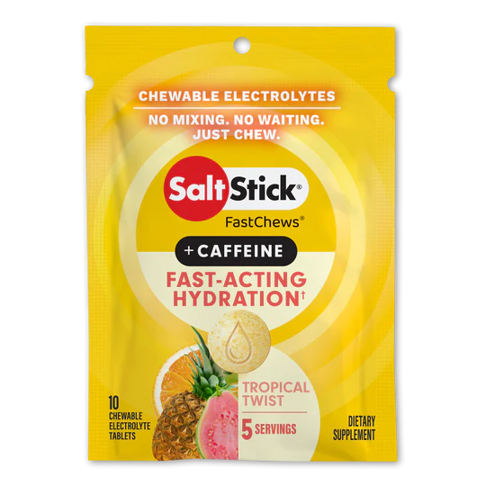 Saltstick Electyrolyte Fast Chews + Caffeine