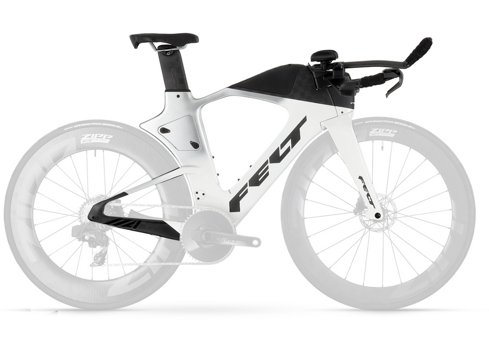 Felt IA FRD 2.0 Frameset Silver Glitter/White Fade - 2025