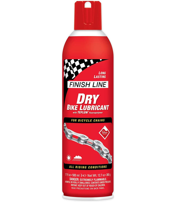 Finish Line Dry lube with Teflon, 17oz aerosol