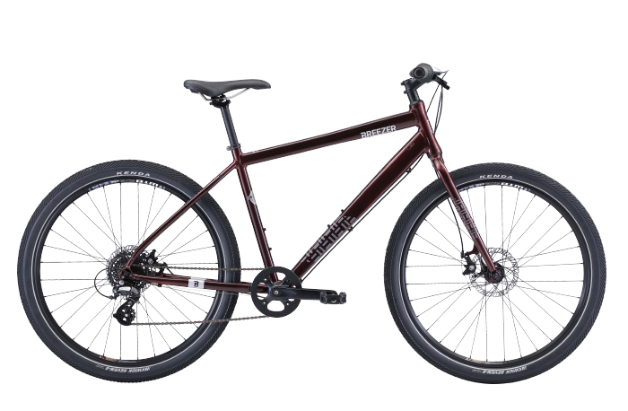 Breezer Midtown 1.7 Shimano Altus - Dark Red 2022