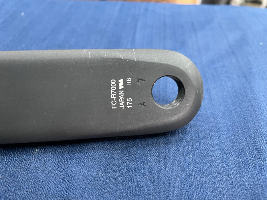 Take Off SHIMANO FC-R7000 52/36 175 CRANKSET Used