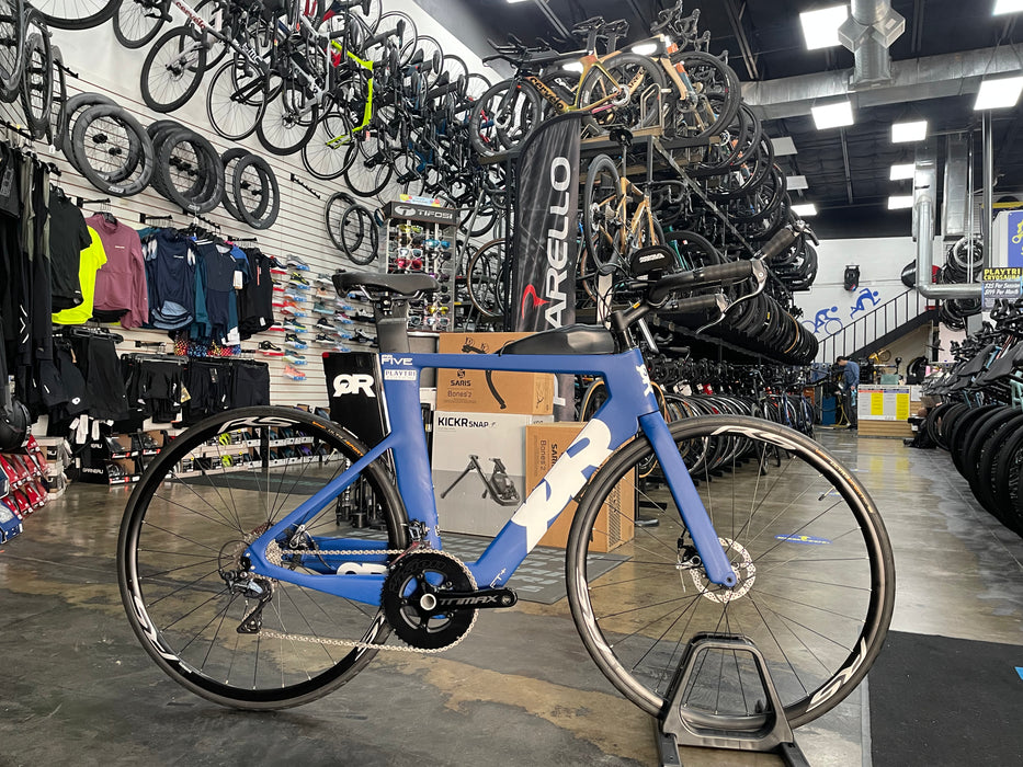 Quintana Roo PRFive Disc Shimano Ultegra Playtri Edition - Blue/white 2020