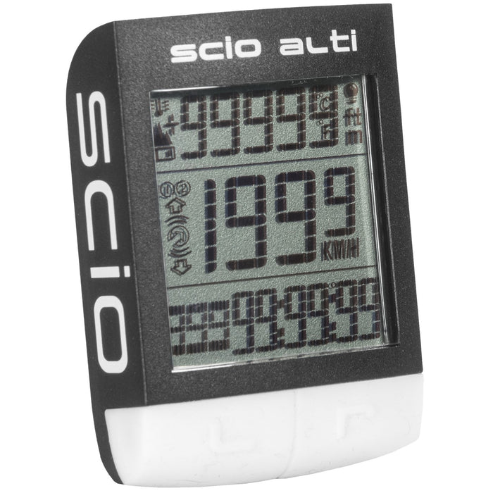 Shimano PRO Scio Alti Wireless Cycle Computer-Black