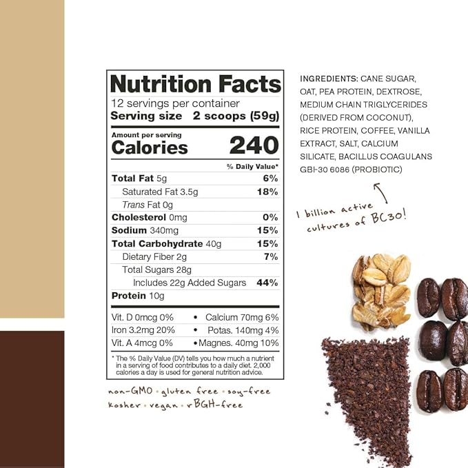 Skratch Labs Recovery 12 Serving - Vegan Oat Milk Latte