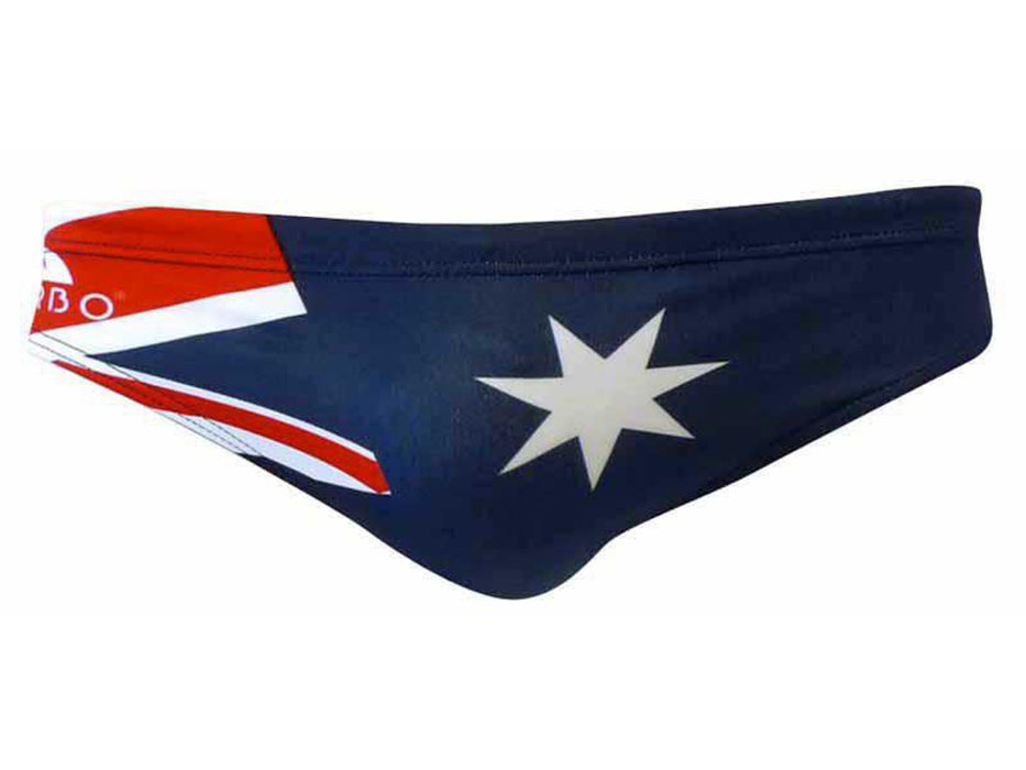 TURBO Men's Water Polo Swimsuit Australia Flag