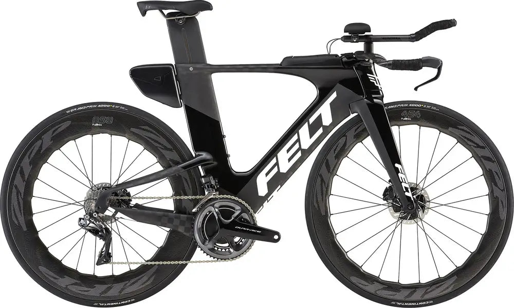 Felt IA FRD Disc Dura-Ace Di2 11 Speed - Black 2019 w/ ZIPP 454/858 NSW Wheels