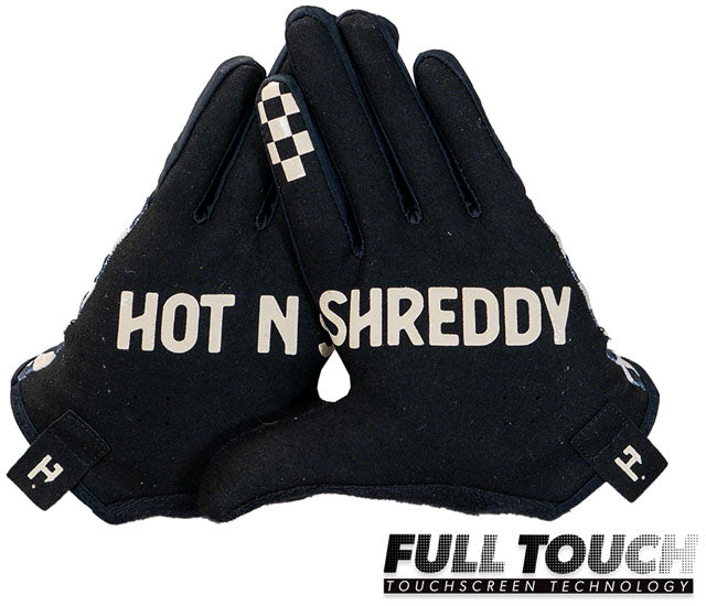 Handup Most Days Glove - Checkered Black/Tan Full Finger