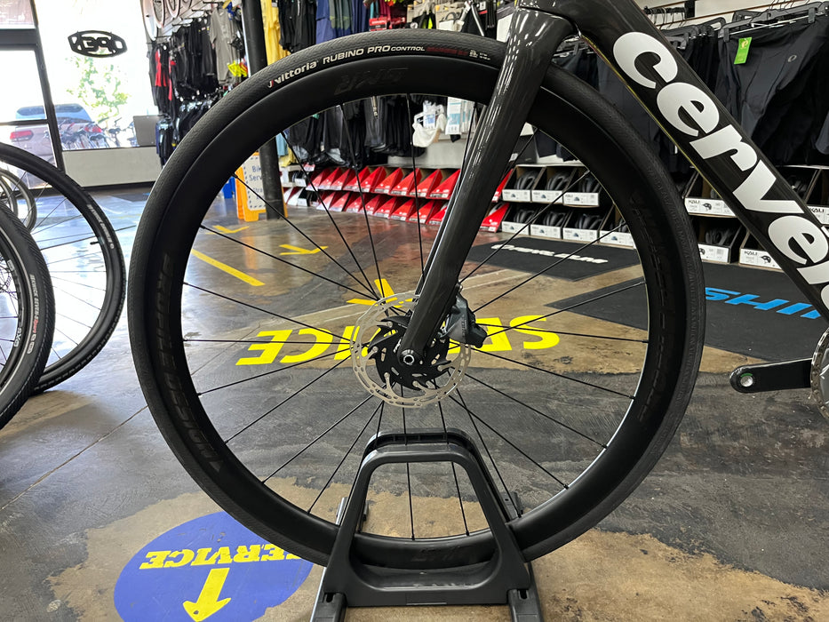 Cervelo R5 Limited Edition Paris Green SRAM Force eTap AXS D1 w/Profile Design GMR 38 Wheels - 2024