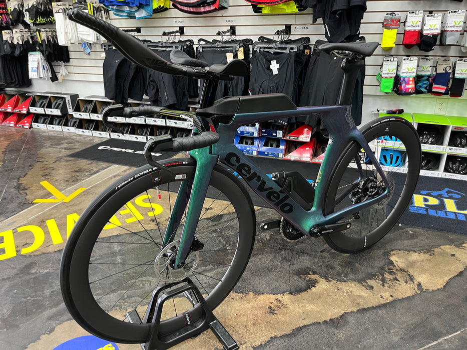 Cervelo P5 SRAM Force eTap AXS D2 12 Speed w/ Reserve 50/65 Wheelset - 2024