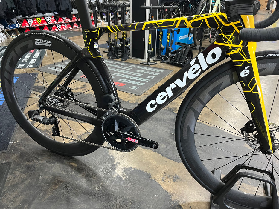 Cervelo S5 Limited Edition SRAM Rival eTap AXS 12 Speed w/ Zipp 404 Firecrest Wheelset - 2025