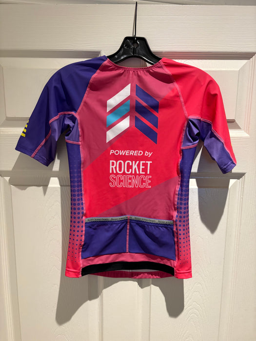 Rocket Science Women's Sleeved Tri Top Pink